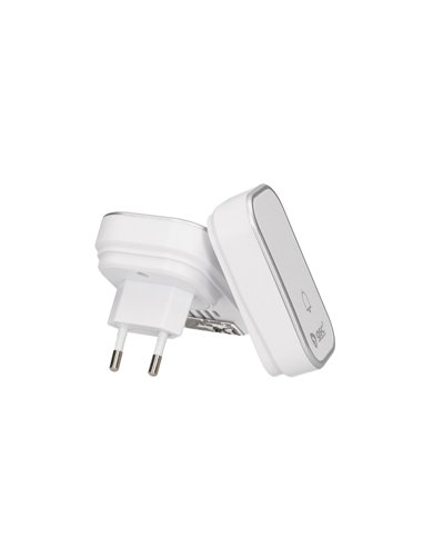 Timbre inalámbrico kinetico Plumtre Blanco