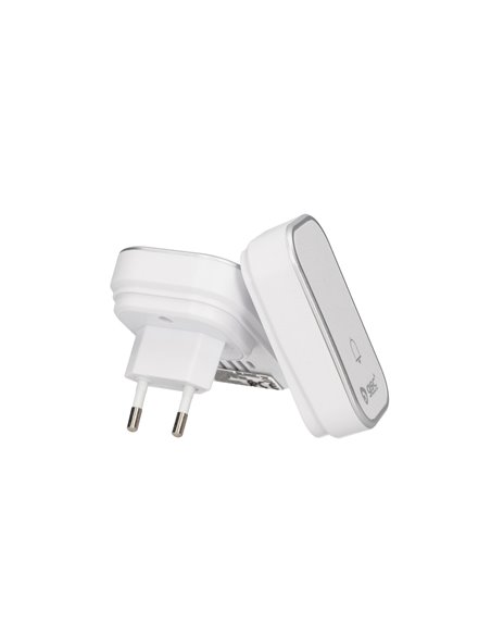 Timbre inalámbrico kinetico Plumtre Blanco