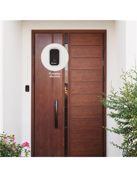 Timbre inalámbrico kinetico Plumtre Negro