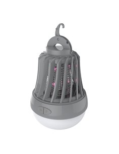 Lámpara LED mata insectos 6W 3xAAA