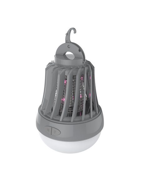 Lámpara LED mata insectos 6W 3xAAA