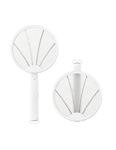 Raqueta eléctrica mata insectos 2 en 1 USB Recargable
