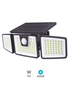 Aplique solar LED Marlo con sensor de movimiento y crepuscular 7W 6500K