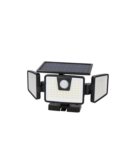 Aplique solar LED Marlo con sensor de movimiento y crepuscular 7W 6500K
