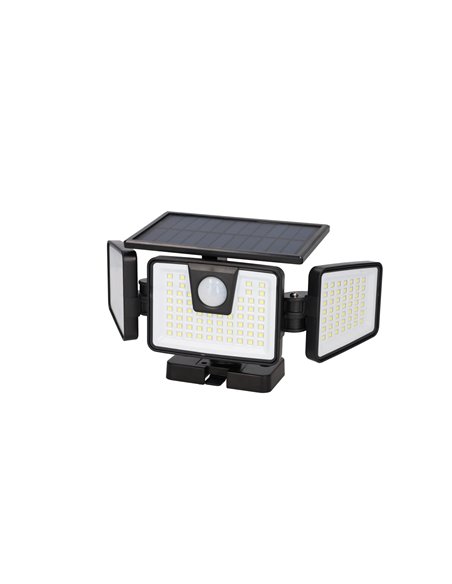 Aplique solar LED Marlo con sensor de movimiento y crepuscular 7W 6500K