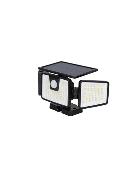 Aplique solar LED Marlo con sensor de movimiento y crepuscular 7W 6500K