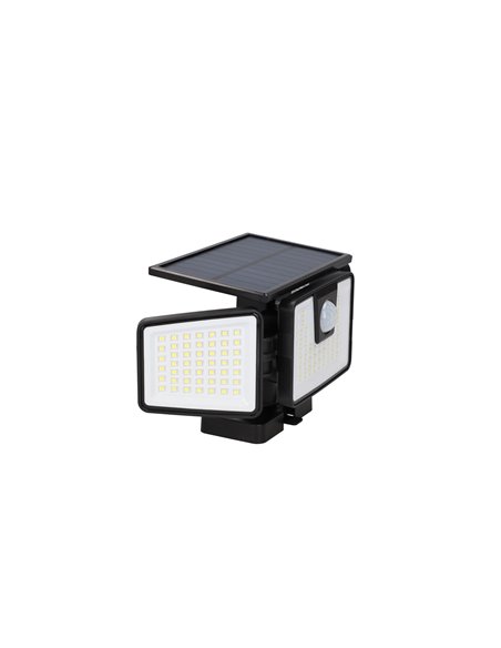 Aplique solar LED Marlo con sensor de movimiento y crepuscular 7W 6500K