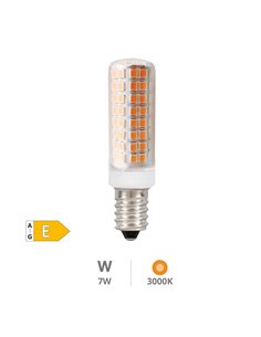 Bombilla LED tubular 7W E14 3000K
