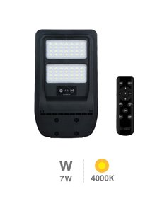 Farola solar LED Buat con sensor de movimiento y crepuscular 7W 4000K IP65
