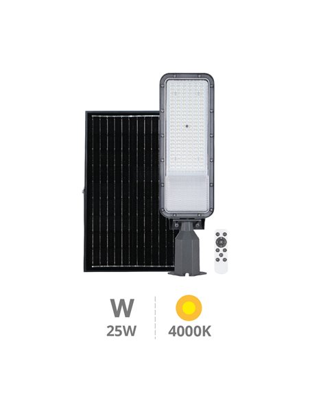 Farola solar LED Longbia 13W 4000K IP65 - Pro Line