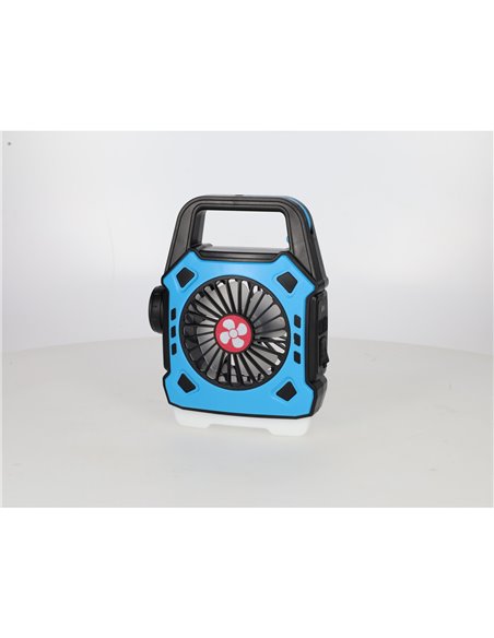 Ventilador de camping Stawell con linterna LED 180lm
