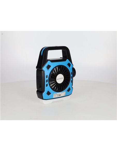 Ventilador de camping Stawell con linterna LED 180lm
