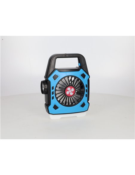 Ventilador de camping Stawell con linterna LED 180lm