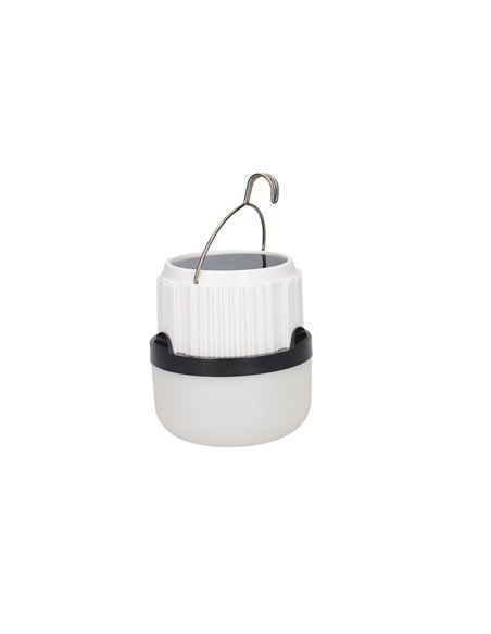 Linterna solar LED camping recargable USB powerbank 300lm