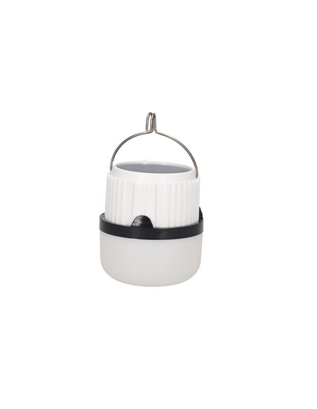 Linterna solar LED camping recargable USB powerbank 300lm