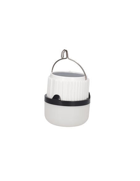Linterna solar LED camping recargable USB powerbank 300lm