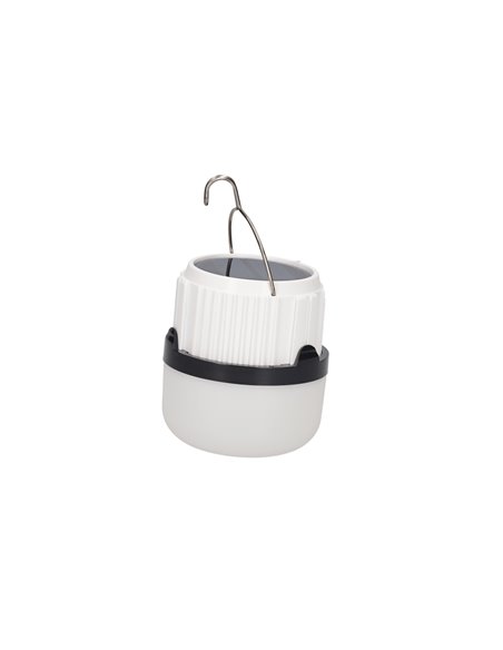 Linterna solar LED camping recargable USB powerbank 300lm