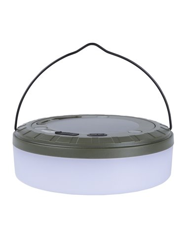 Linterna solar LED camping con guirnalda 10M recargable USB 150lm