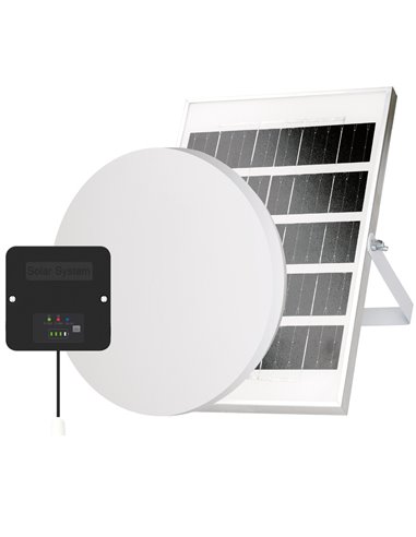Plafón solar LED Telfer 6W 6500K