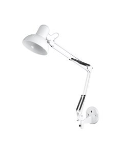 Flexo de pared Samassi E27 Blanco