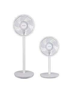 Ventilador de pie Puncha Ø34cm 35W Blanco