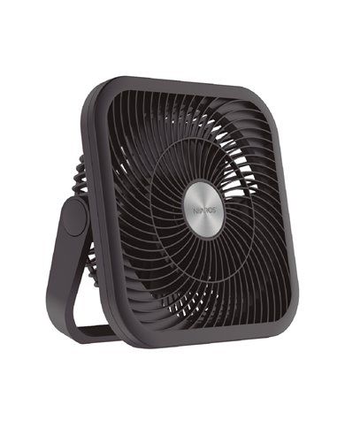 Ventilador portátil Rayna multifunción 25cm 9W Negro