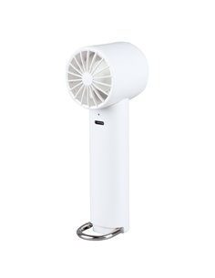 Mini ventilador de mano Luvo USB recargable Blanco