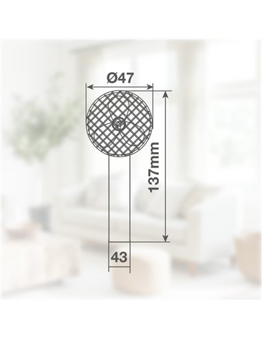 Mini ventilador de mano Luvo USB recargable Blanco