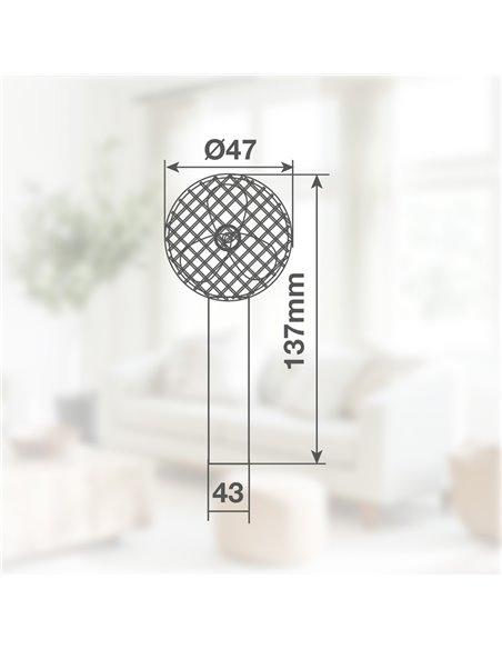 Mini ventilador de mano Luvo USB recargable Blanco