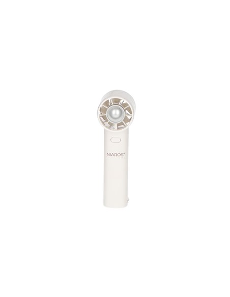 Mini ventilador de mano Luvo USB recargable Blanco