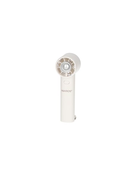 Mini ventilador de mano Luvo USB recargable Blanco