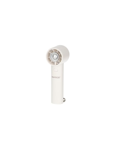 Mini ventilador de mano Luvo USB recargable Blanco