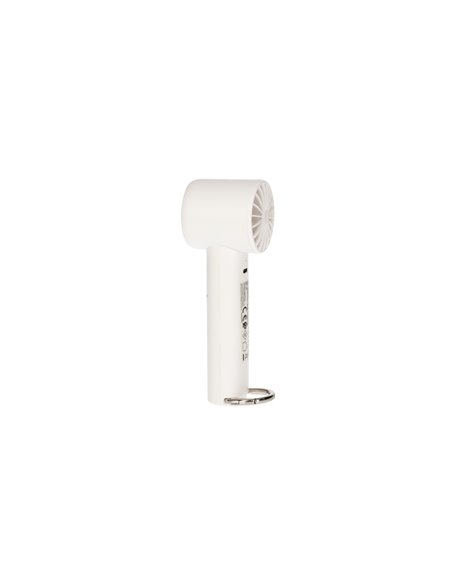 Mini ventilador de mano Luvo USB recargable Blanco