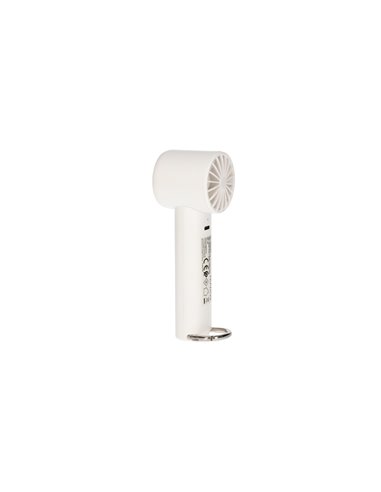 Mini ventilador de mano Luvo USB recargable Blanco