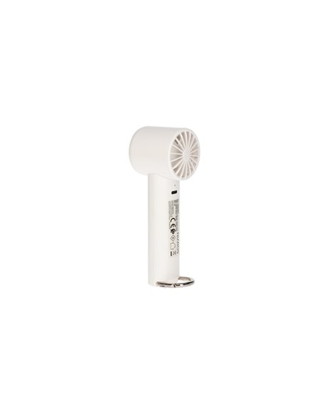 Mini ventilador de mano Luvo USB recargable Blanco