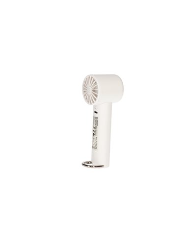 Mini ventilador de mano Luvo USB recargable Blanco