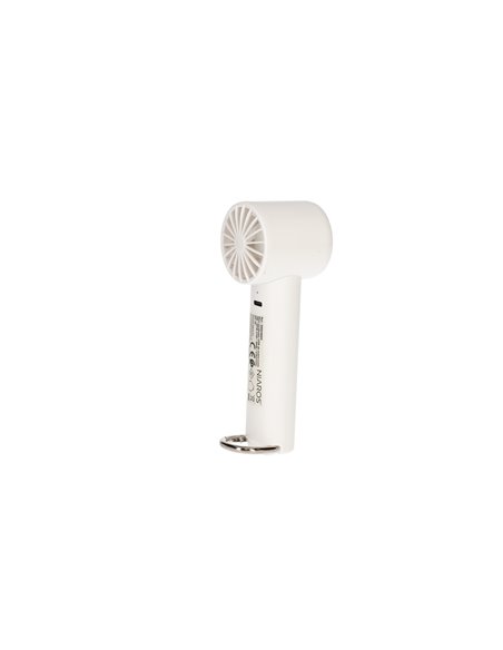 Mini ventilador de mano Luvo USB recargable Blanco
