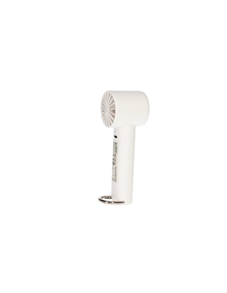 Mini ventilador de mano Luvo USB recargable Blanco