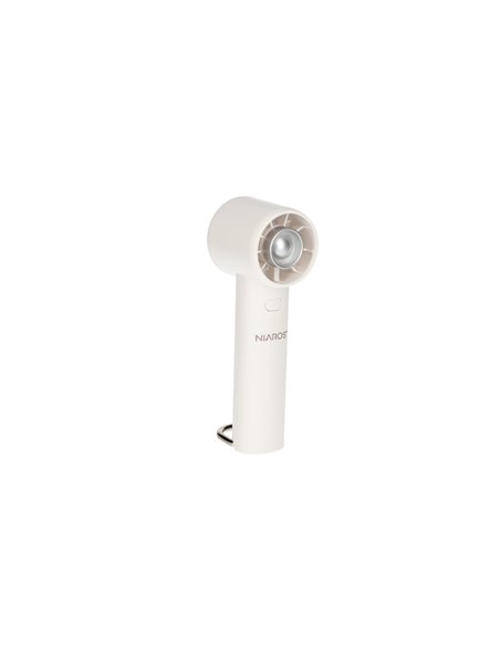 Mini ventilador de mano Luvo USB recargable Blanco