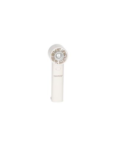 Mini ventilador de mano Luvo USB recargable Blanco