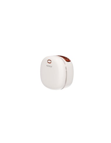 Mini ventilador portátil Yulara USB recargable Blanco