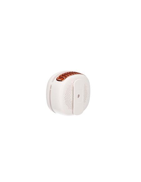 Mini ventilador portátil Yulara USB recargable Blanco