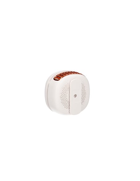 Mini ventilador portátil Yulara USB recargable Blanco