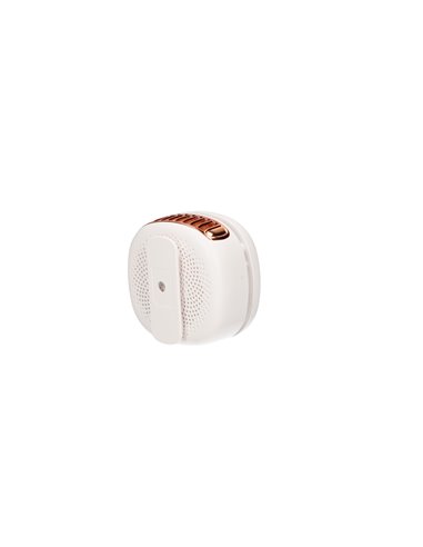 Mini ventilador portátil Yulara USB recargable Blanco