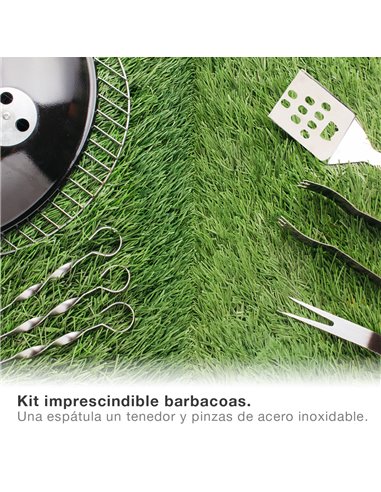 Set 3 utensilios para barbacoa
