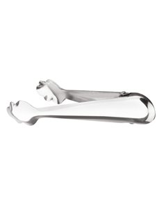 Pinza para hielo acero inox 18cm