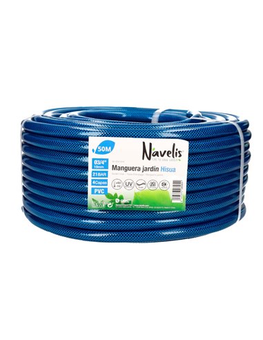 Manguera jardín Hisua Ø3/4" 19mm 50M