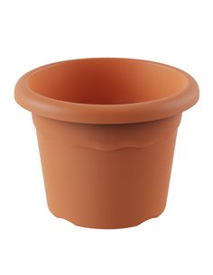 Maceta redonda Terra Ø100mm Marrón