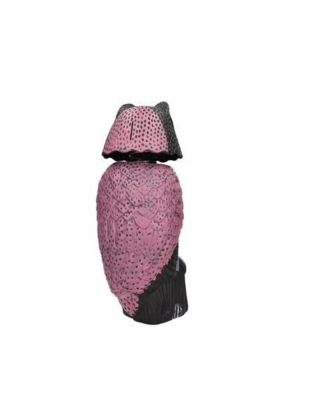 Búho espantapájaros con cabeza giratoria 360º