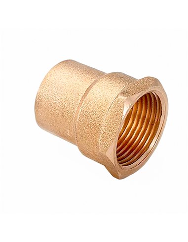Enlace h 270 1/2" x 18 mm latón